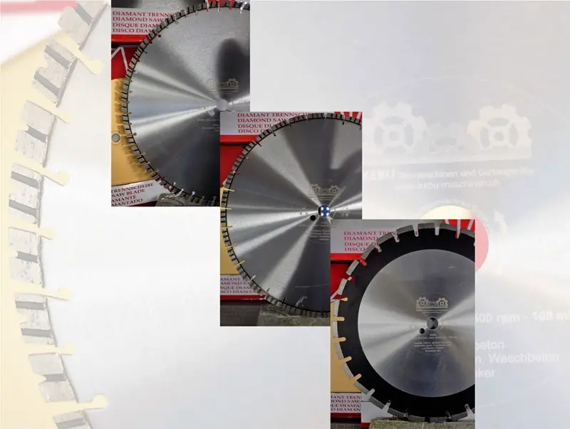 diamant trennscheiben 450 mm set kebu baumaschinen