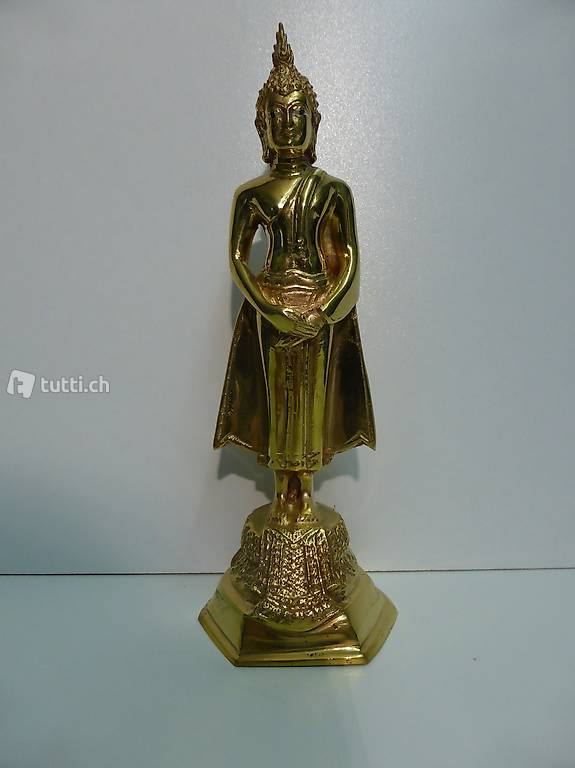 Buddha Figur aus Messing
