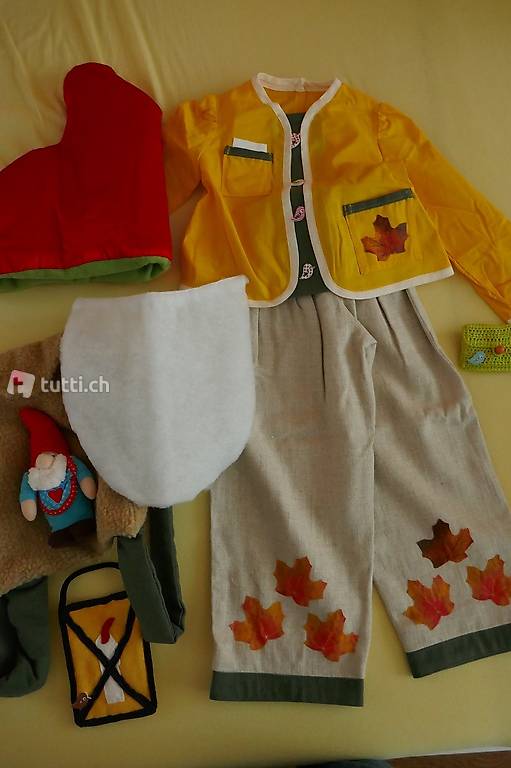 Unikat/neu: Kostüm Zwerglein von Schneewittchen Fasnacht