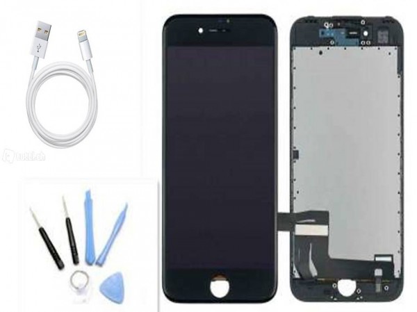  Portofrei schwarz LCD iPhone 8 Plus Display +kabel