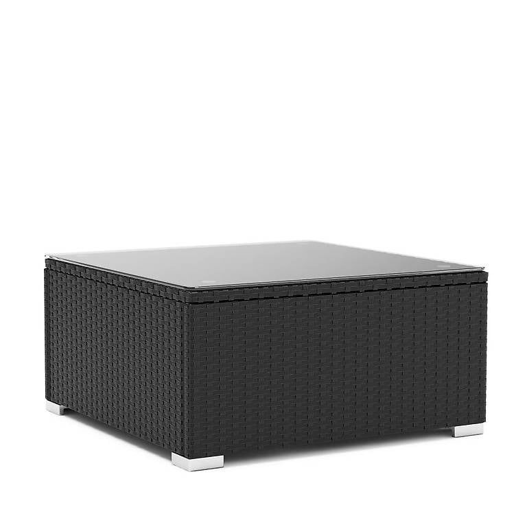 (sonderpreis) || gartentisch kreta + lindos schwarz