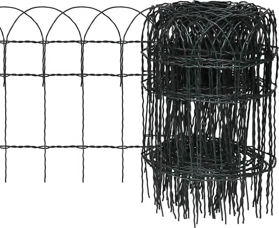 vidaXL Beetzaun Beeteinfassung Beetumrandung Gartenzaun Rase