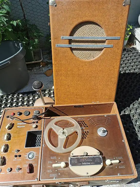 Tonband Maschine Perfectone, Antiquität