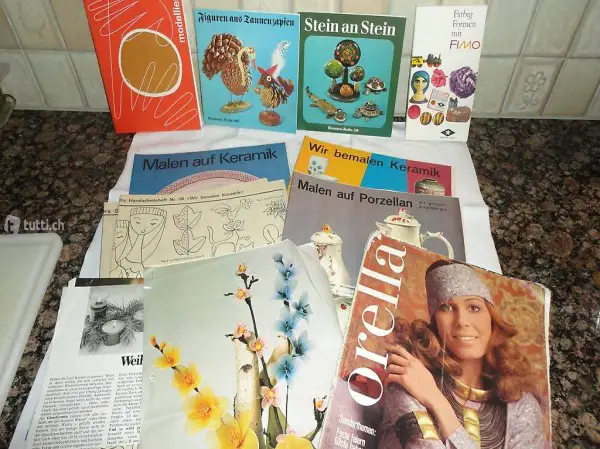  Bastelanleitungen, Bastelbücher, Bastelbögen