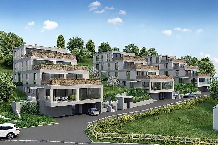 Attika Wohnung mit gr. Sonnenterrasse, Neubau 2023