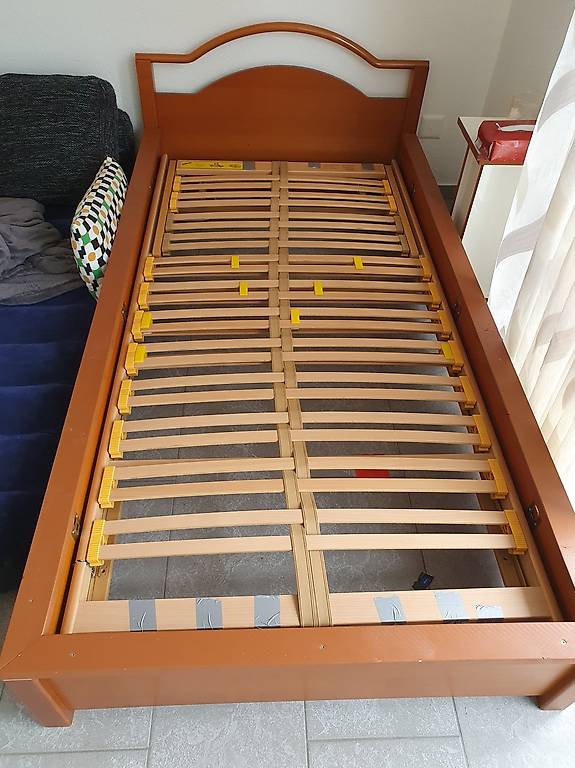 Massivholz Bett MIT qualitativem Rost