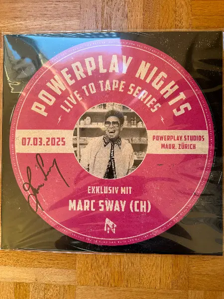 Marc Sway - Powerplay Nights LP (handsigniert) , Neu + OVP