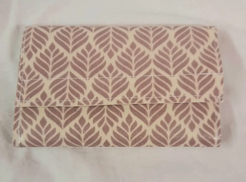 Wachstuch -Portemonnaie Neu