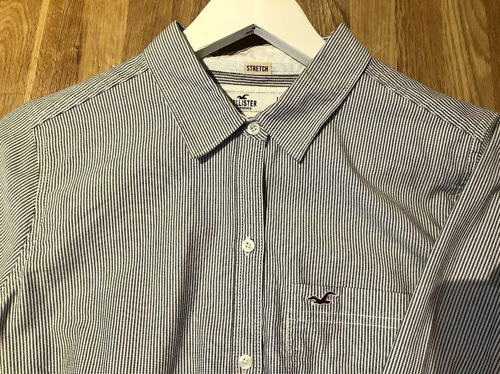 Hollister-Damendhemd Grau L