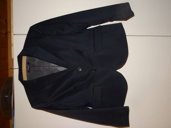  MORE AND MORE 2-Knopf-Damenblazer Blau Gr. 40 Neuwertig