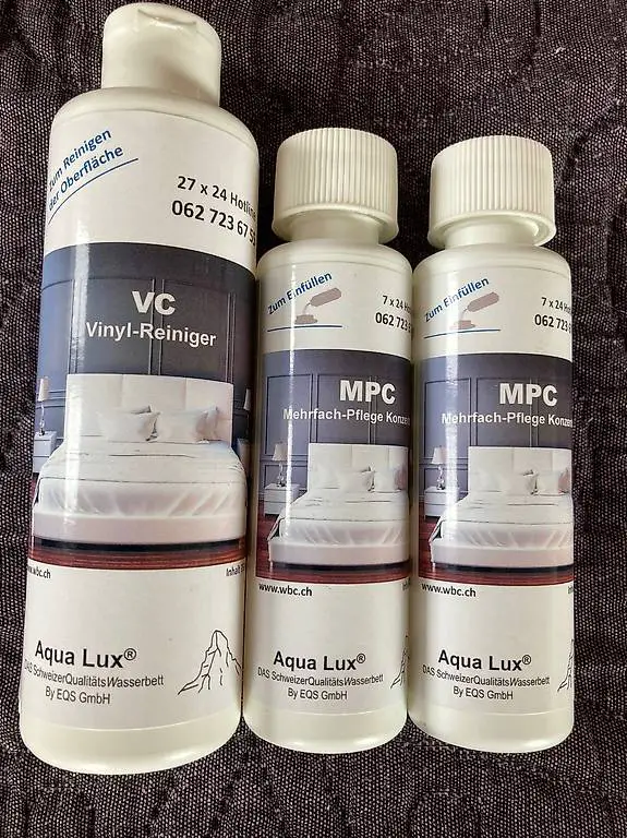 Wasserbett pflege Set