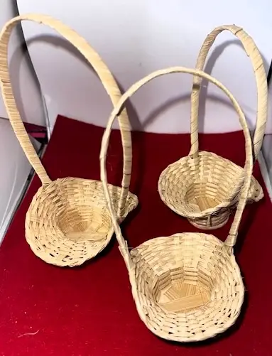 Henkelkörbe neu Set a.3 Stück