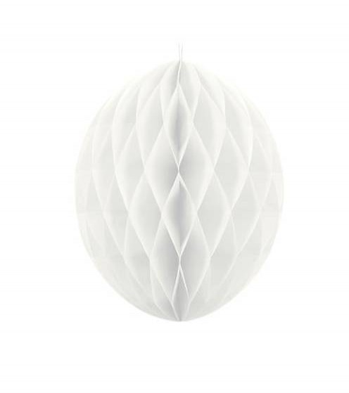 Wabenball 10cm Weiss