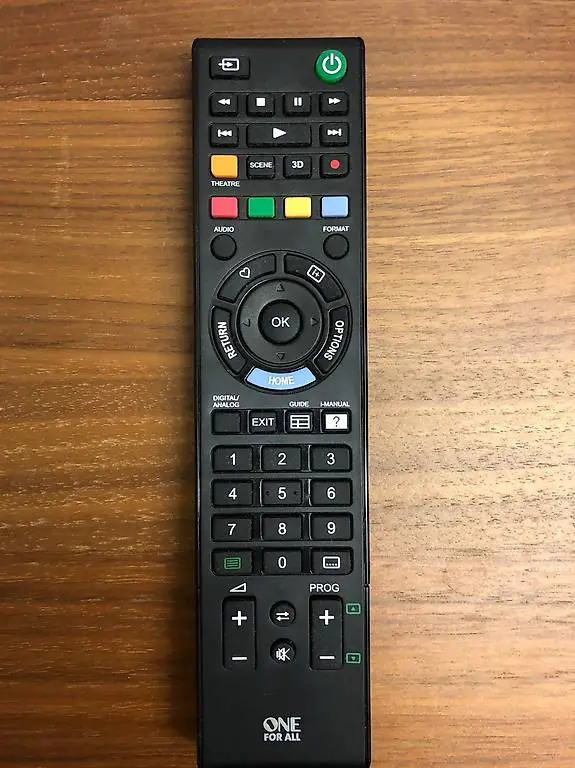 sony fernbedienung one for all urc 1912 für sony tv