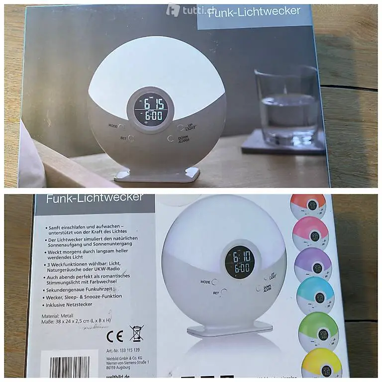 Funk- Lichtwecker