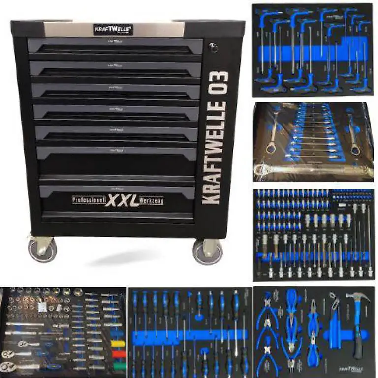 Werkstattwagen komplett mit Werkzeug