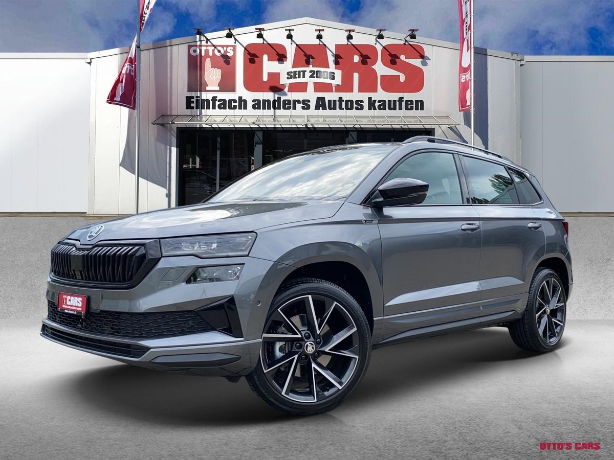 SKODA Karoq 2.0 TSI SportLine 4x4 DSG *Anhängevorrichtung*360°Kame