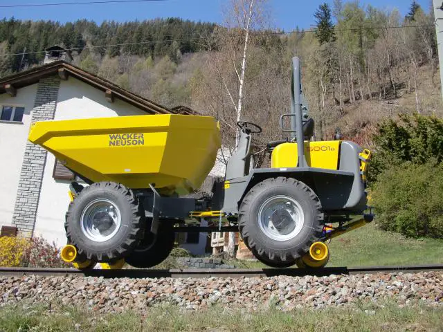 wacker neuson, wacker neuson 5001s, dumper