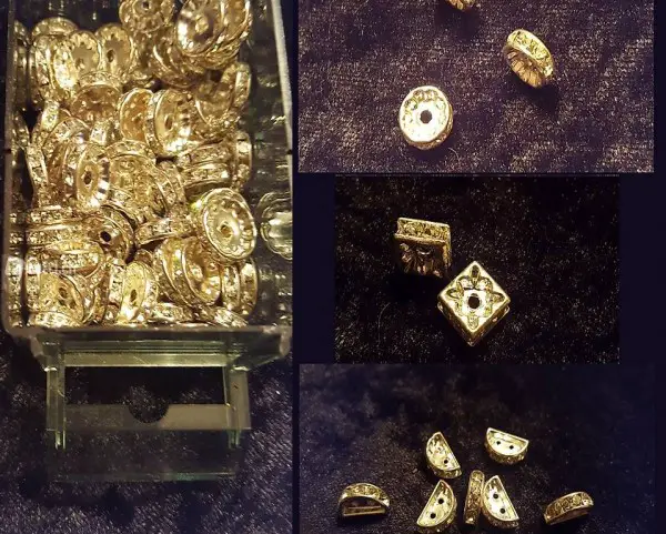 Strass Elemente Zwischenteile Beads - Einzelverkauf