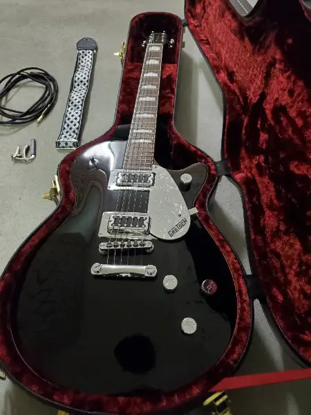 Gretsch Gitarre mit Zubehör