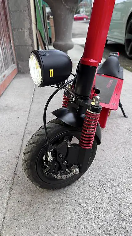 escooter mit Federung (für bastler)