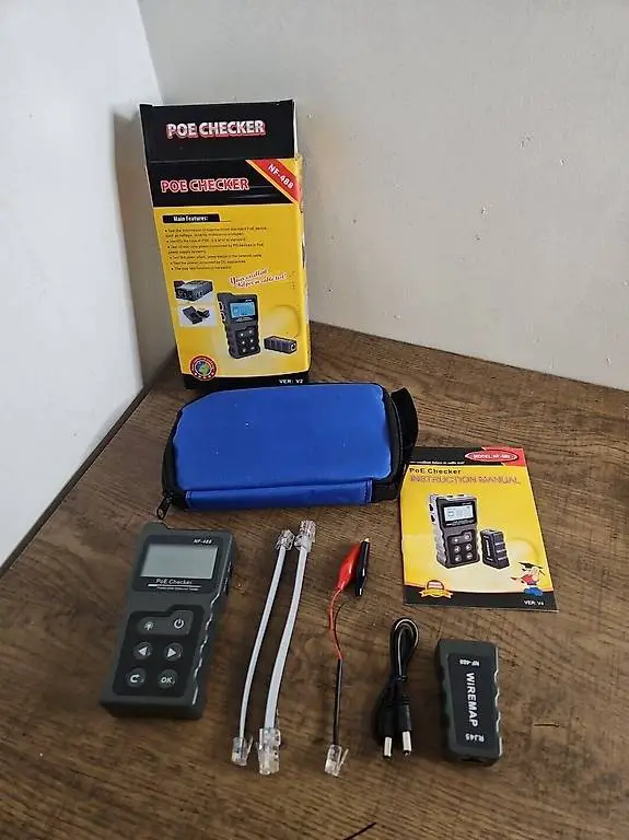 NOYAFA NF-488 Tester RJ45 rete Lan Ethernet (nuovo)