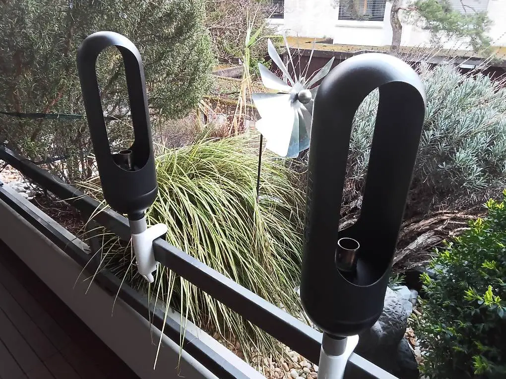 4er-Set Gardena ClickUpFackel inkl. Lampenöl und Zubehör