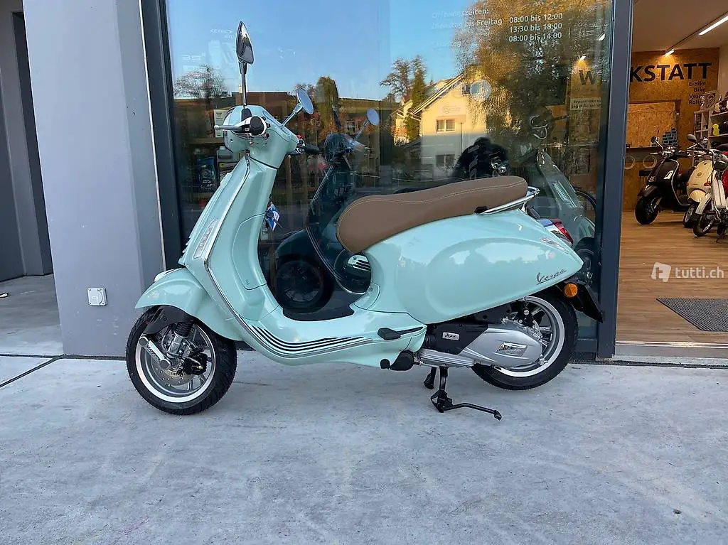  Vespa Primavera 125 Mint Grün Neu