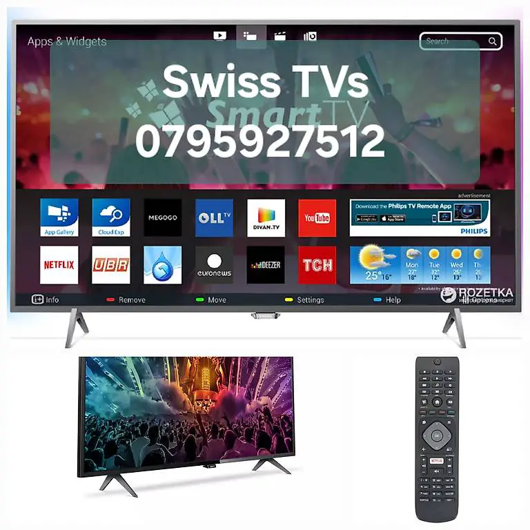 Philips Smart TV 55 Zoll 140cm UHD 4K WLAN