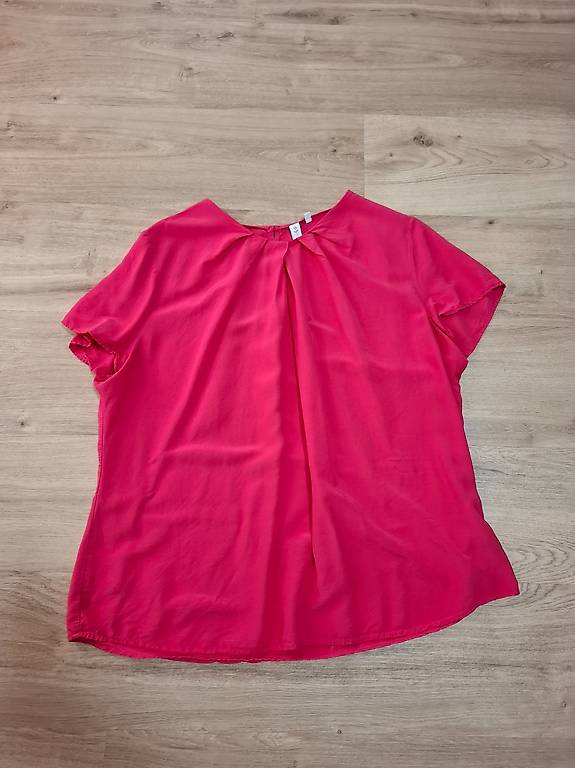 Kurzarmbluse pink 44