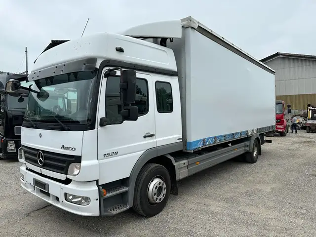 mercedes-benz, atego 1529, brücke-verdeck