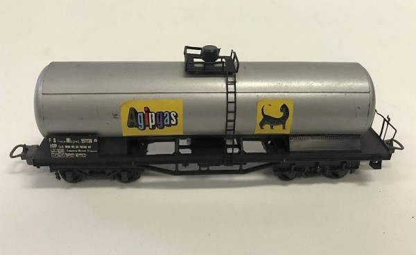 Lima Agip Gastankwagen grau H0