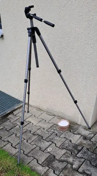 Stativ SLIK pro 300 Serien plus Mikrofon