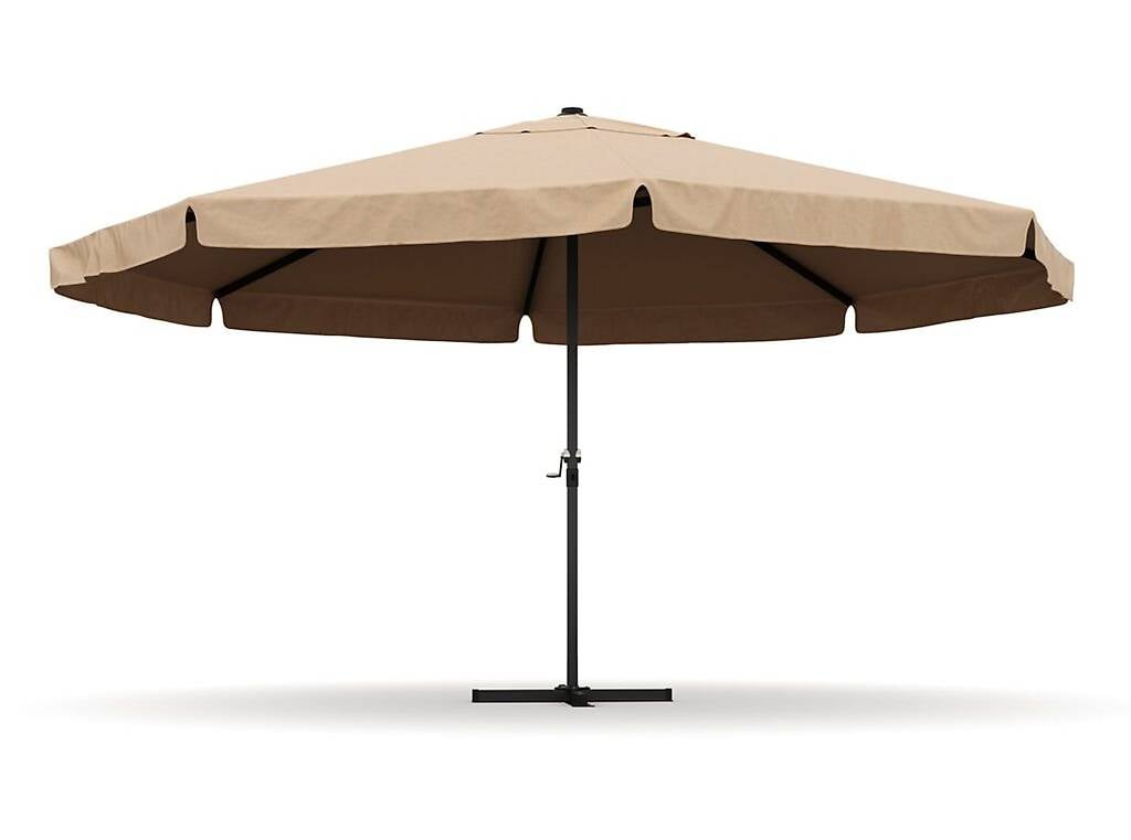 Ombrellone XXL 5 m marrone
