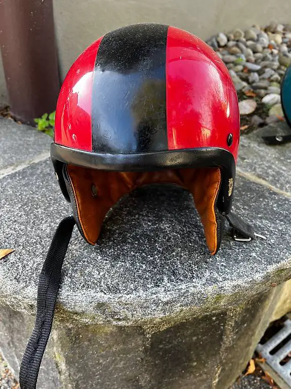 Motorrad Retro Helm