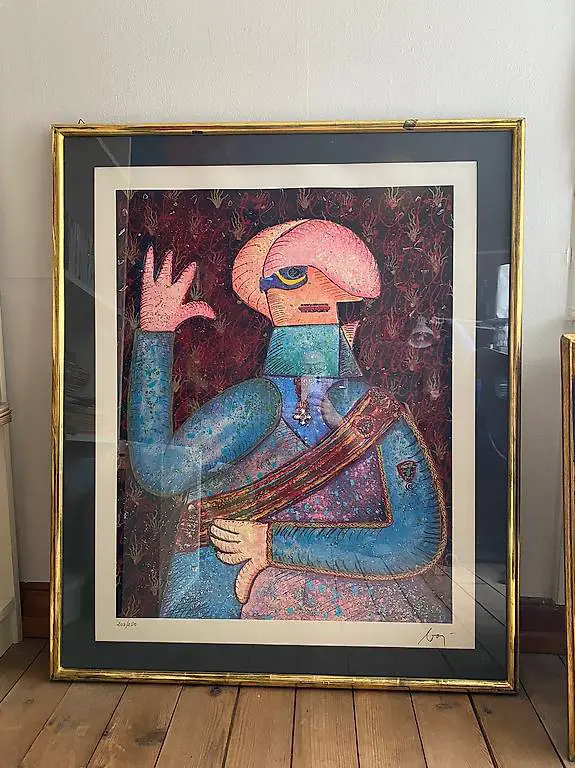 Enrico Baj, Profeta decorato, 1972