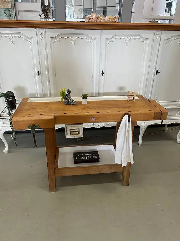 Hobelbank Sideboard Beistellmöbel vintage by börnie"s