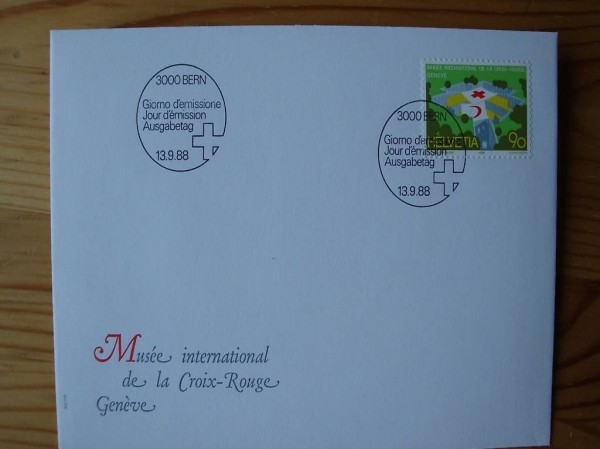 Briefumschlag Croix Rouge