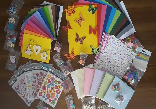 Wunderschönes Bastelset Frühling 2