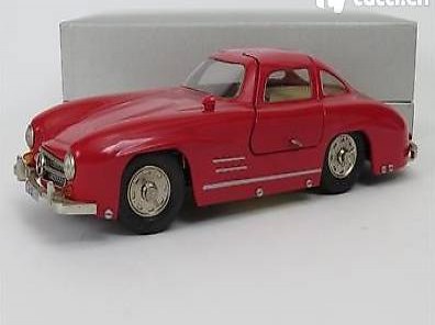  Märklin Mercedes 300 SL rot Metall Modell Nr. 1092