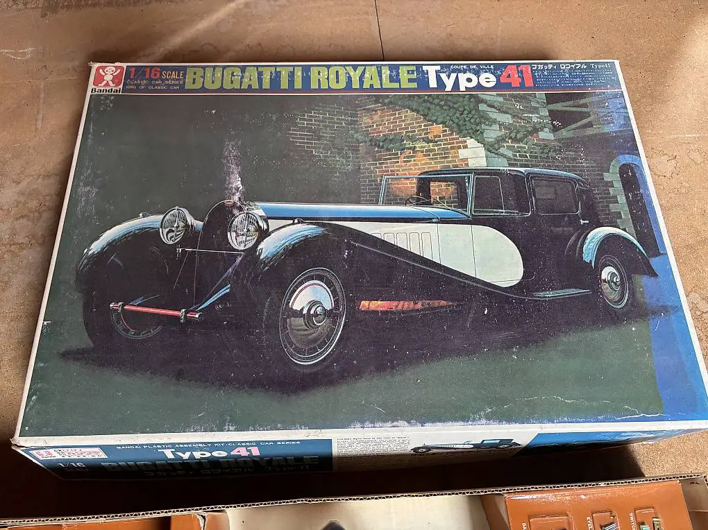 Bugatti Royale Type 41 von Bandai in 1:16
