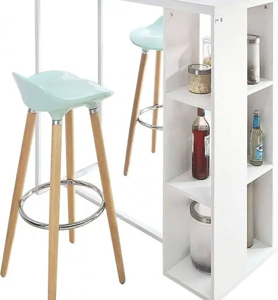  Bartisch Beistelltisch Stehtisch Küchentheke Küchenbartisch