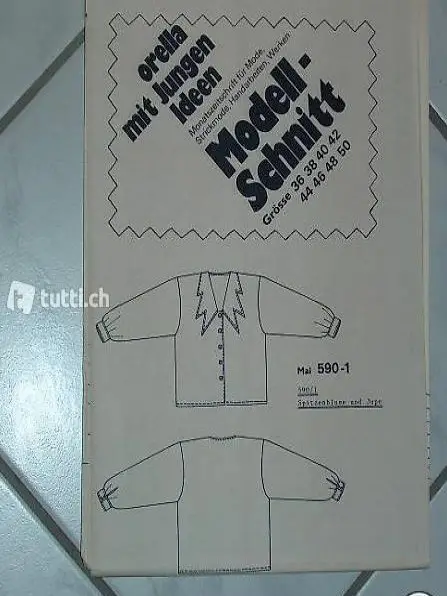 Neu: Orella Modell-Schnitt - Spitzenbluse + Jupe Gr. 36 - 50