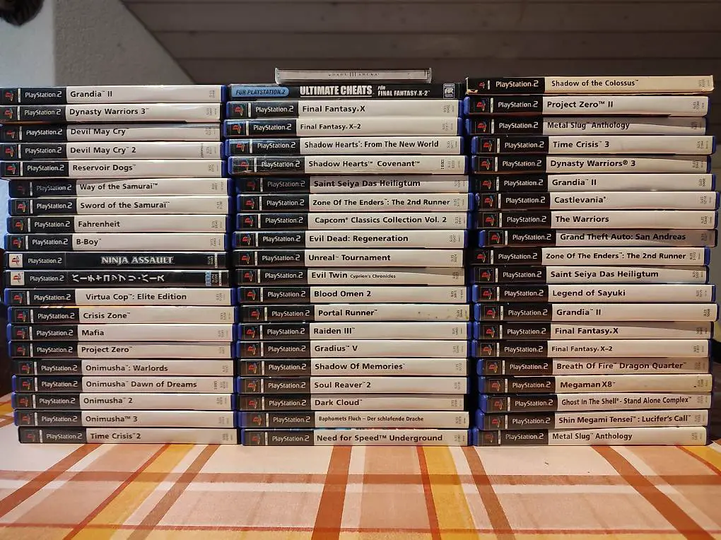 61 PS2 Games