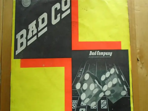Bad Company, Ex Free, Single Vinyl