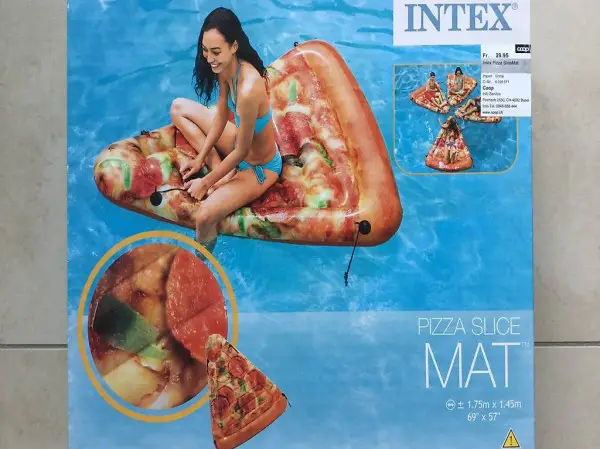 Luftmatratze Pizza Slice 1,75m x 1,45m NEU