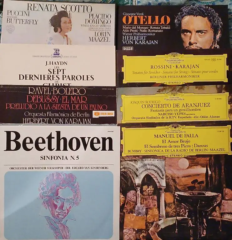 musica classica in vinile o CD
