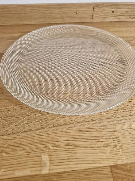 Teller Kuchenplatte Glas Deko SF
