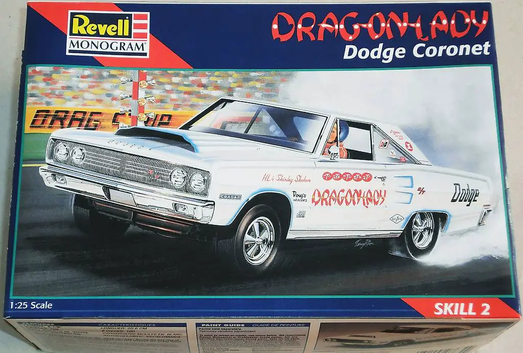 Revell Drag on Lady Dodge Coronet 1:25