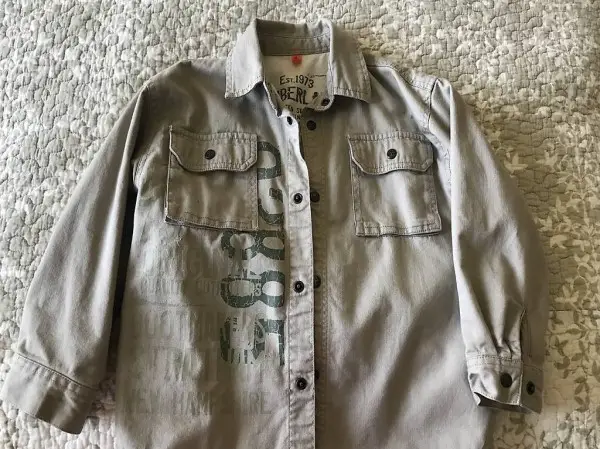 Gefüttertes Hemd / Jacke TIMBERLAND gr 98 und ZARA Sakko 98